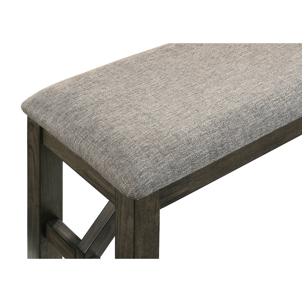 Gulliver Wood Bench, Rustic Brown. Picture 5