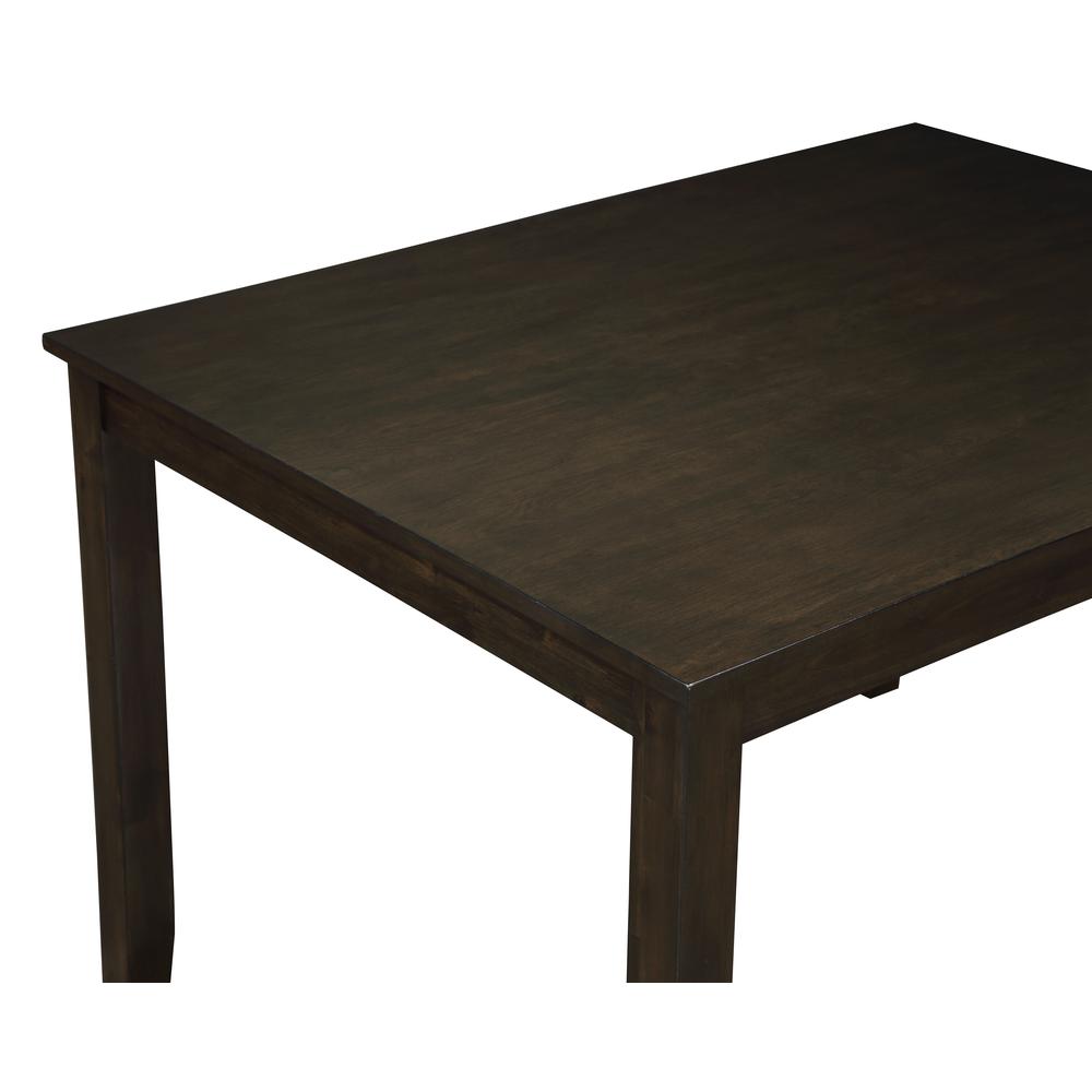 Trellis 5 Pc Dining Set, Table & 4 Chairs -  Brown. Picture 5