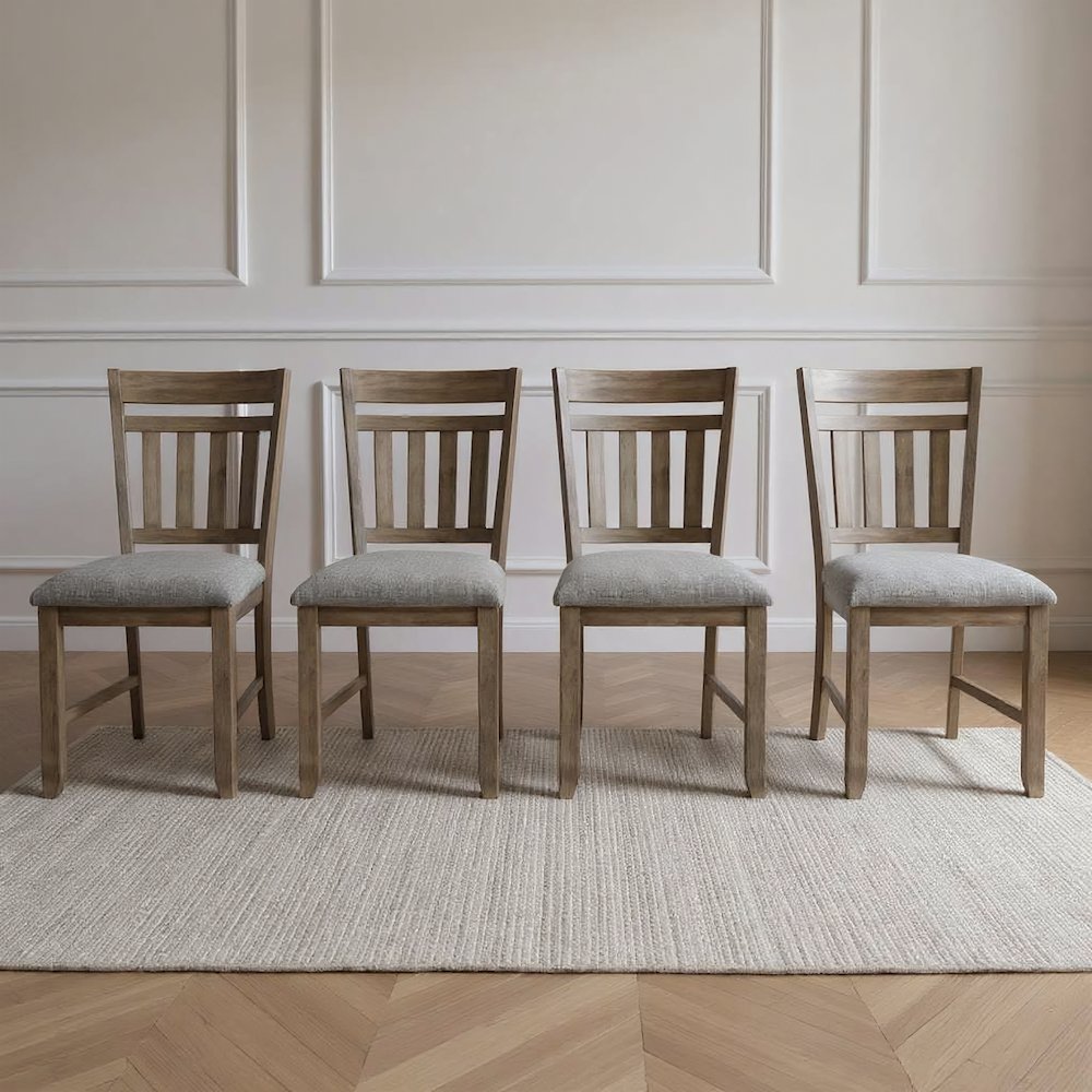 Harrisburg Wood Dining Chair in Walnut (Set of 4). Picture 2