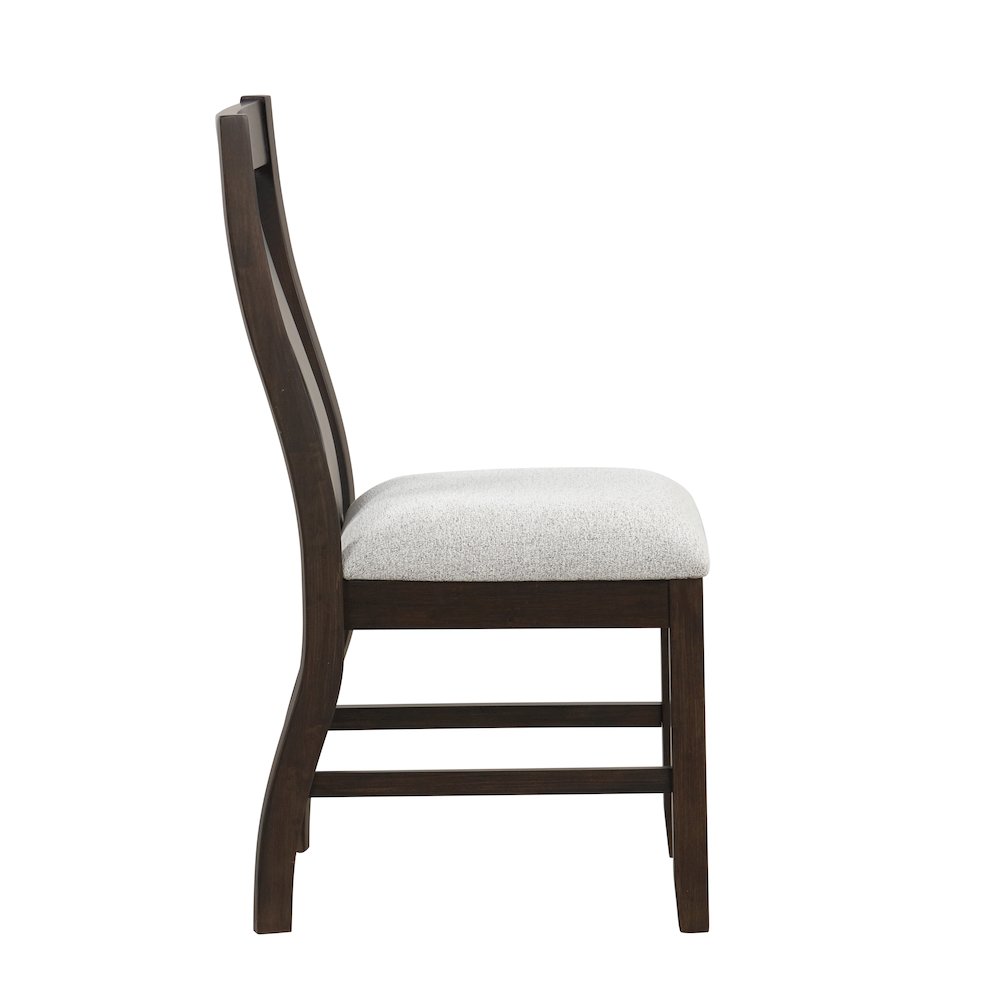 Chestnut Ridge Wood Dining Chair in Brown (Set of 2). Picture 4