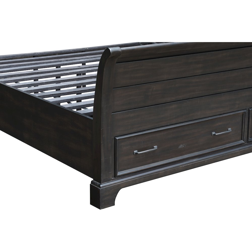 Stafford County 6/0 Storage Bed - Walnut. Picture 5