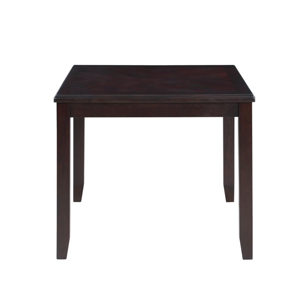 Gia 5-Piece 48" Wood Rectangular Dining Set with 4 Chairs in Ebony. Picture 9