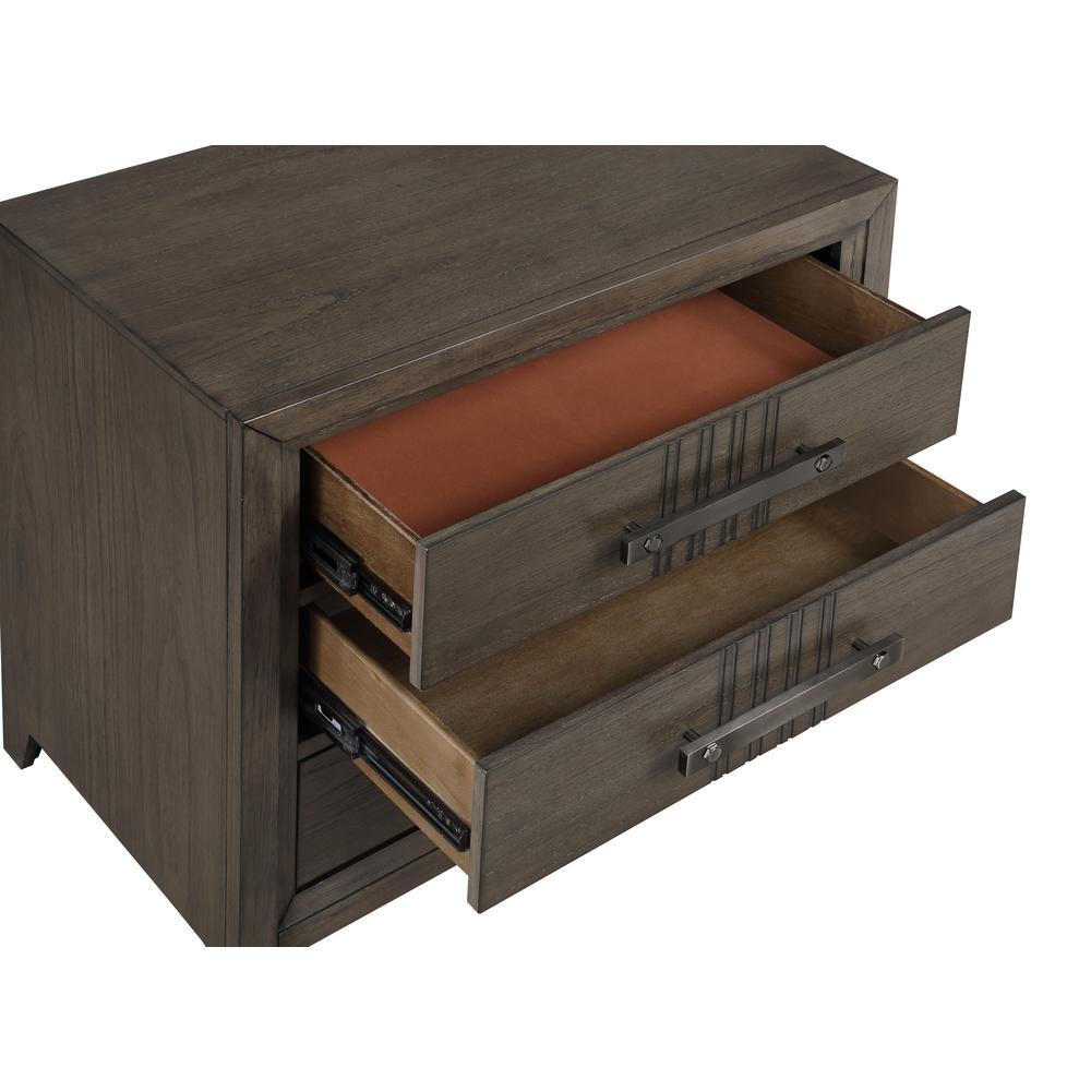 Landon Nightstand-Walnut. Picture 6