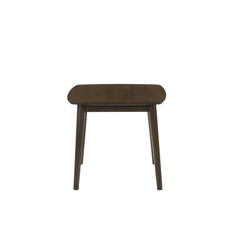 Felix 3-Piece Wood Coffee Table Set with 2 End Tables in Dark Walnut. Picture 8