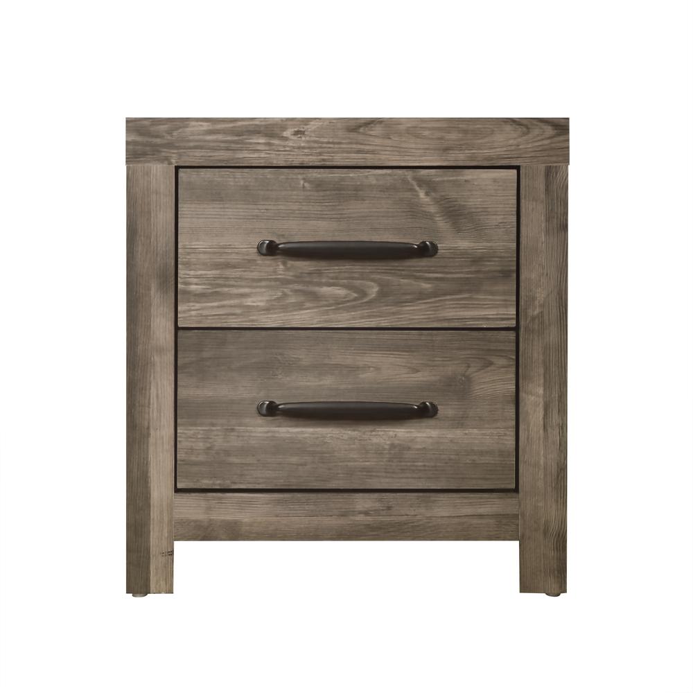 Misty Lodge Nightstand- Greige. Picture 2