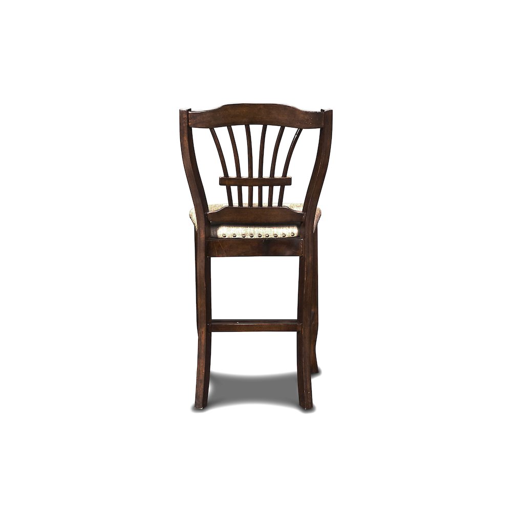 Bixby Wood Counter Chair in Espresso Brown (Set of 4). Picture 7