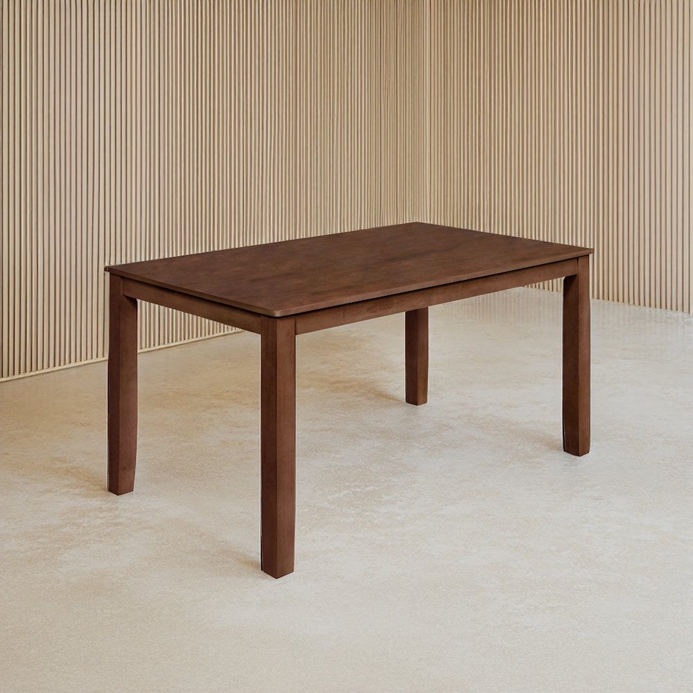 Pascal 59 in. Rectangle Wood Dining Table in Walnut. Picture 2
