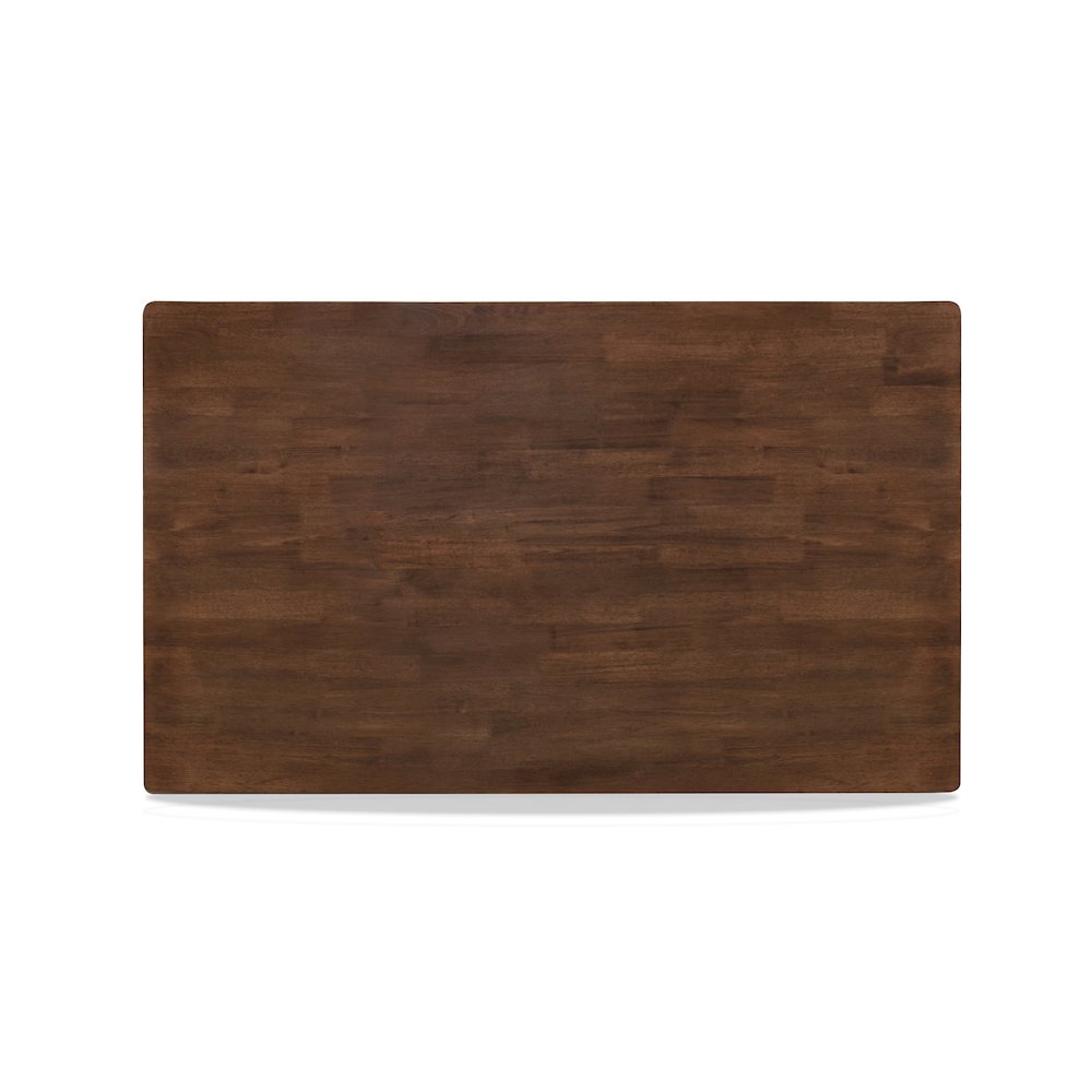 Pascal 59 in. Rectangle Wood Dining Table in Walnut. Picture 4