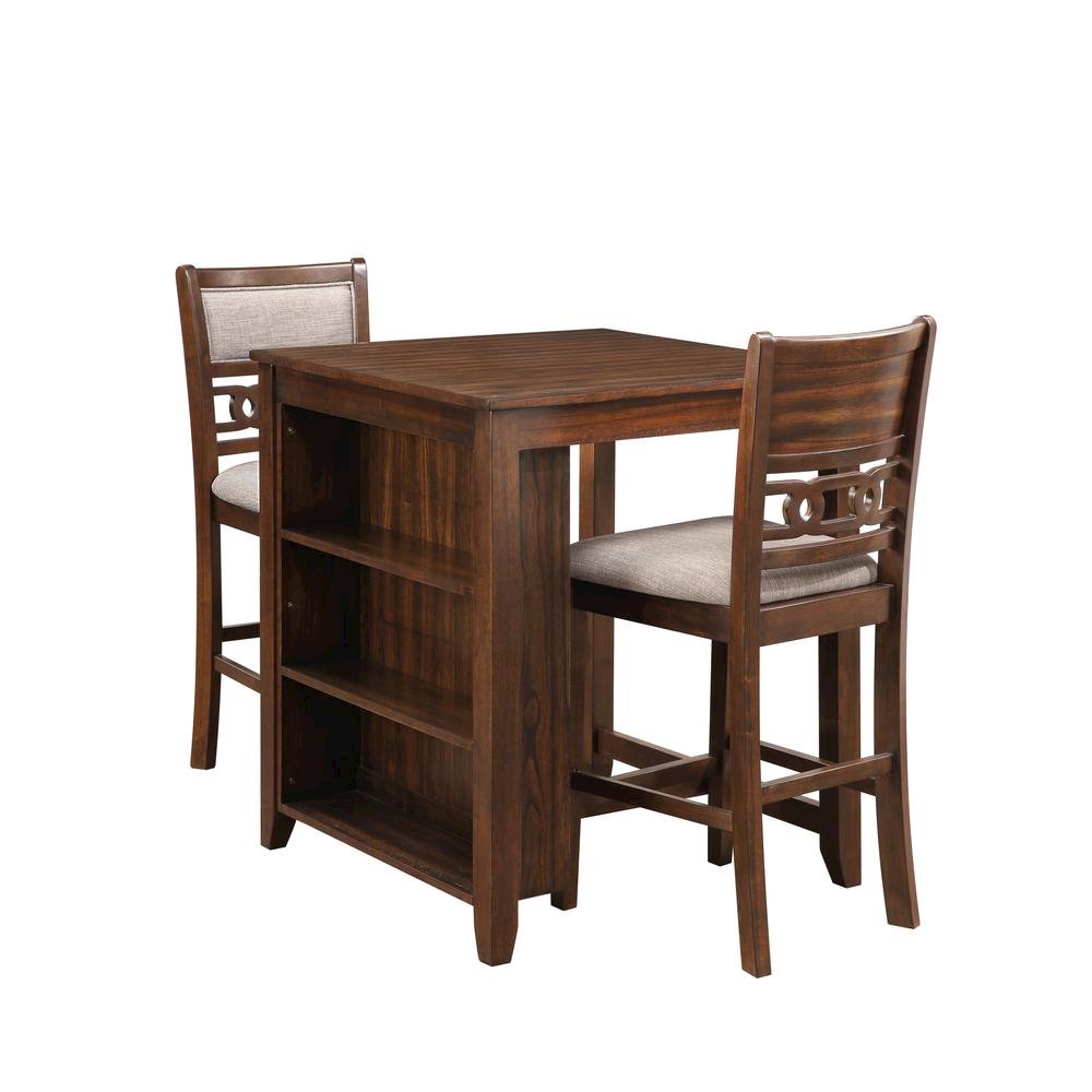 Solid Wood Small Dining Table for 2 – Compact Table and Chairs Set. Picture 1