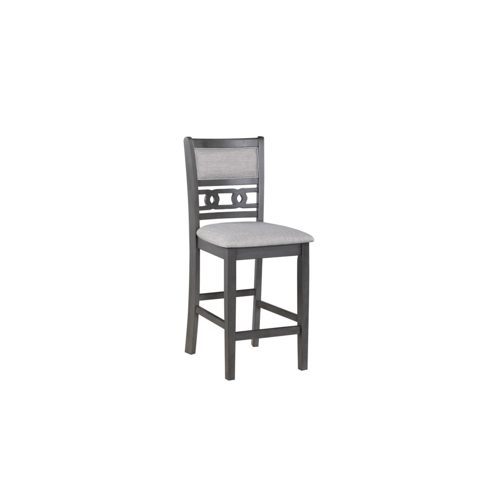 Gray Small Dining Table for 2 – Compact Solid Wood Table and Chairs Set. Picture 7