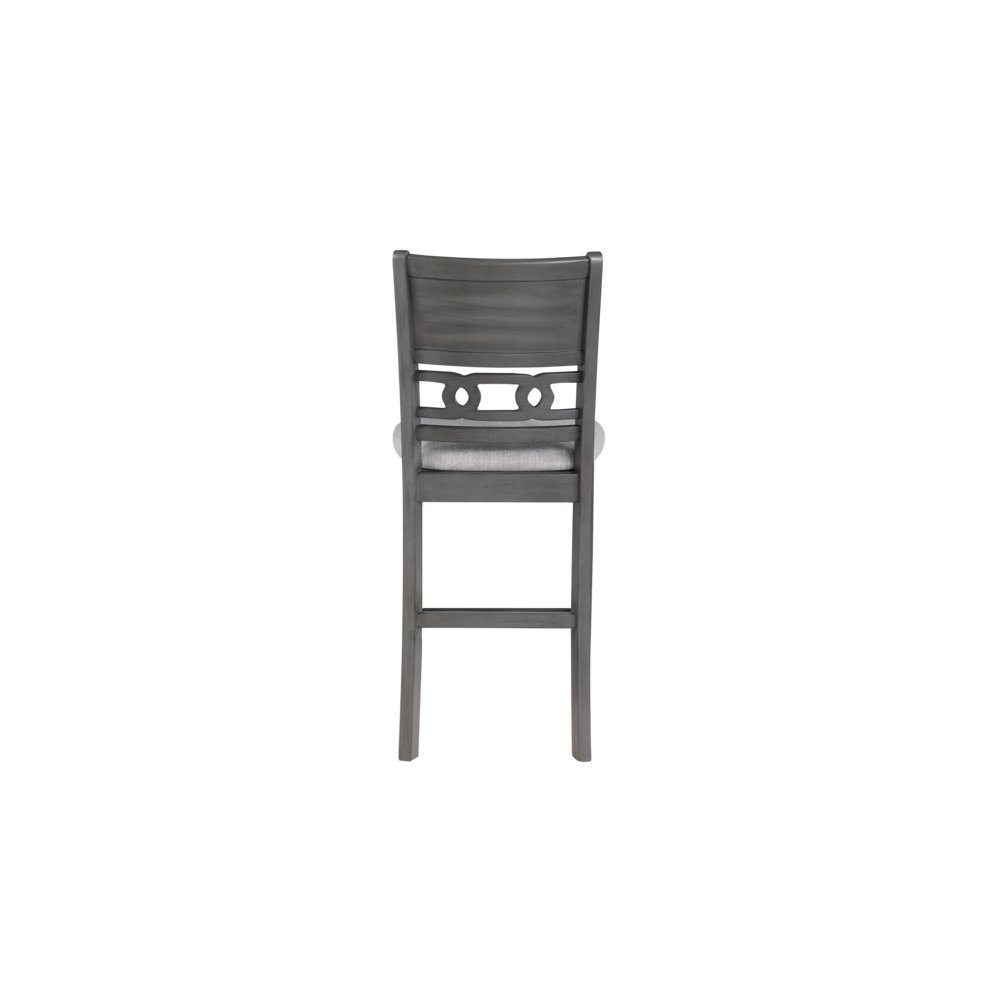 Gray Small Dining Table for 2 – Compact Solid Wood Table and Chairs Set. Picture 8