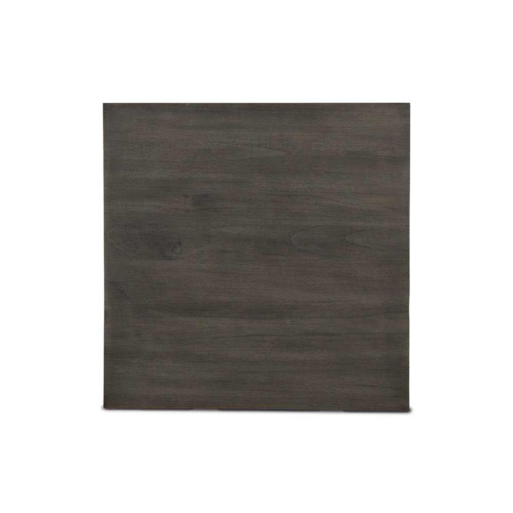 Gray Small Dining Table for 2 – Compact Solid Wood Table and Chairs Set. Picture 12