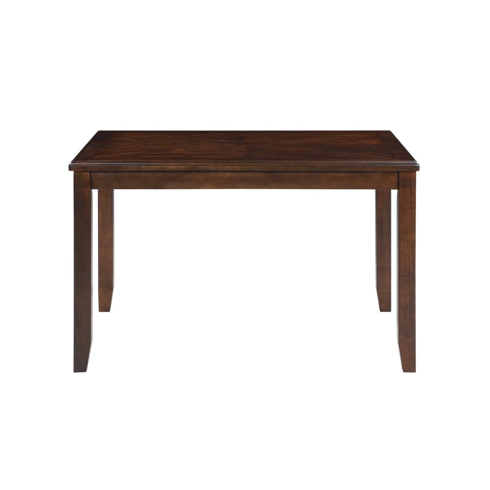 Wood Square Dining Table Set for 4 – Small Kitchen Table Set in Brown. Picture 10