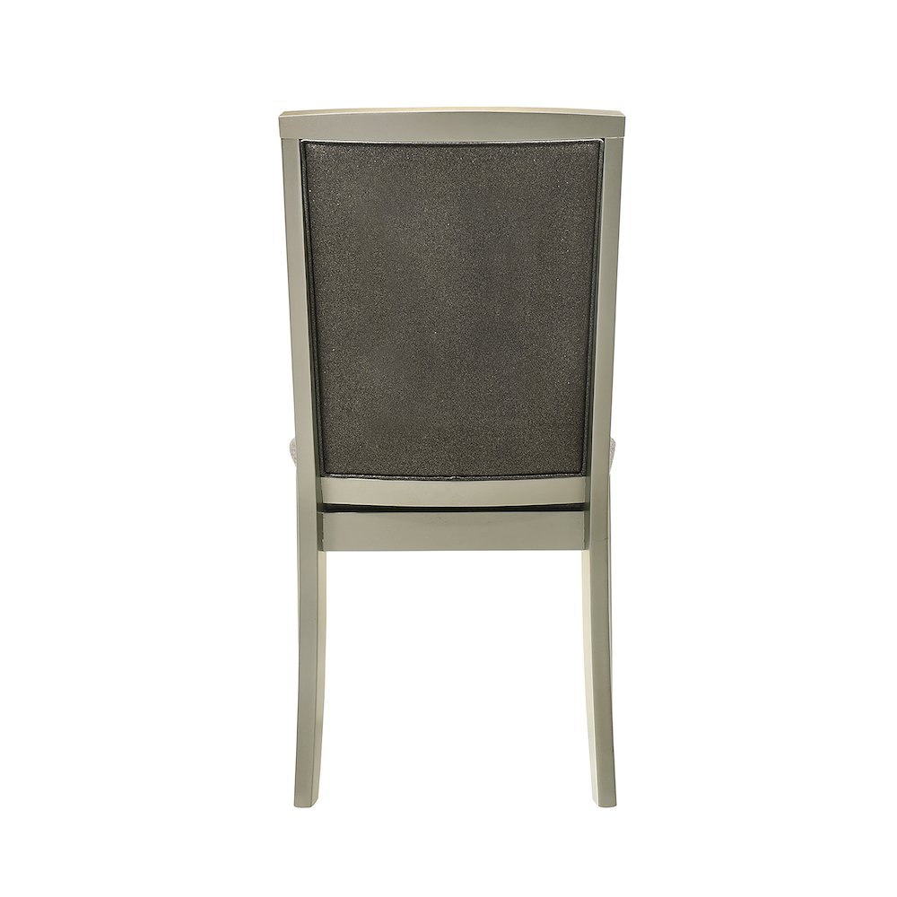 Lumina Wood Dining Chair in Silver (Set of 2). Picture 5