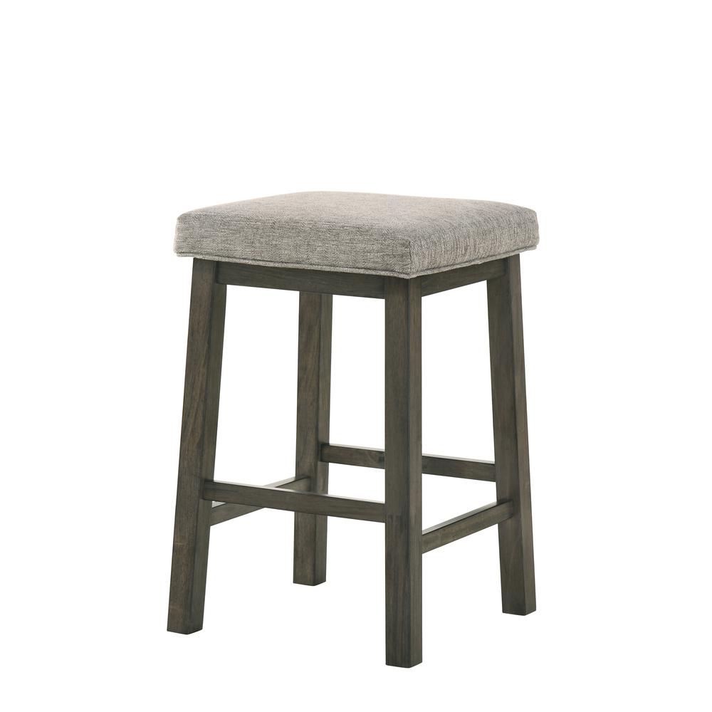 Furniture Churon Solid Wood Gathering Bar Table and 2 Stools - Brown. Picture 11