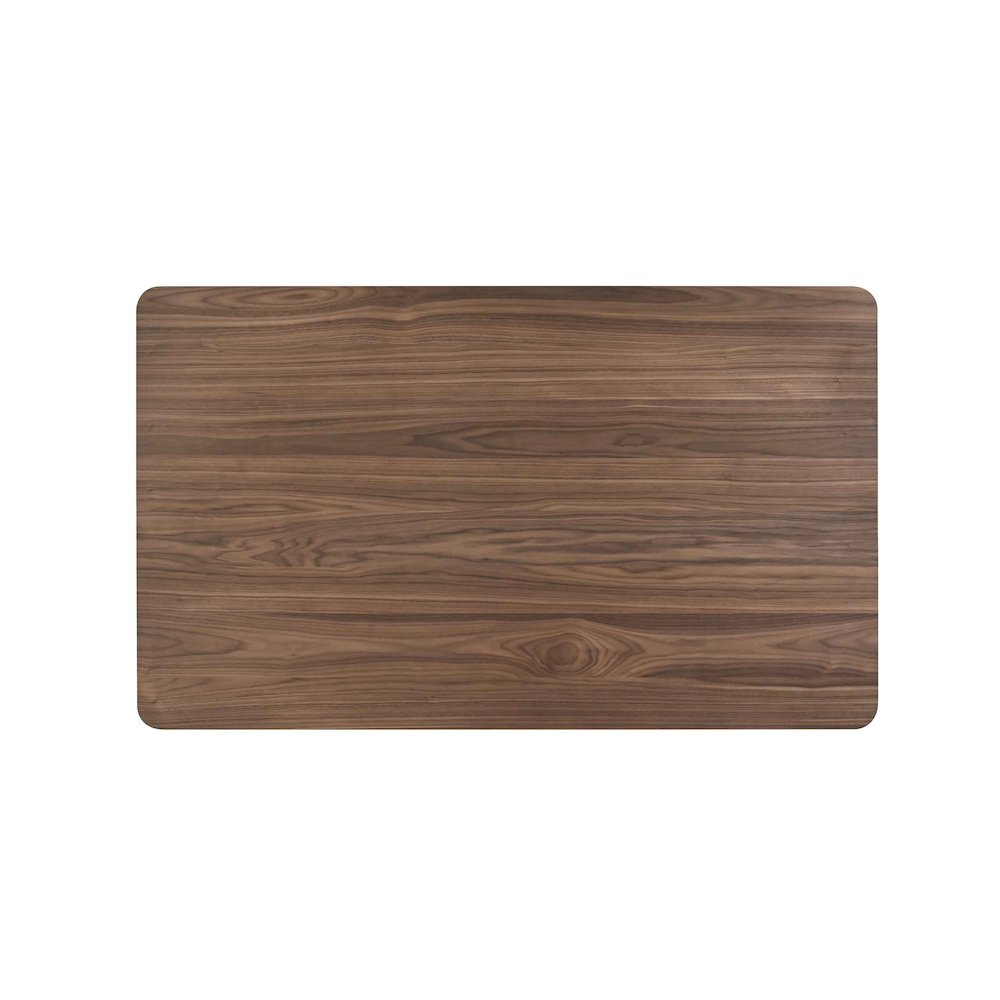 Oscar Wood Counter Height Table in Walnut. Picture 4