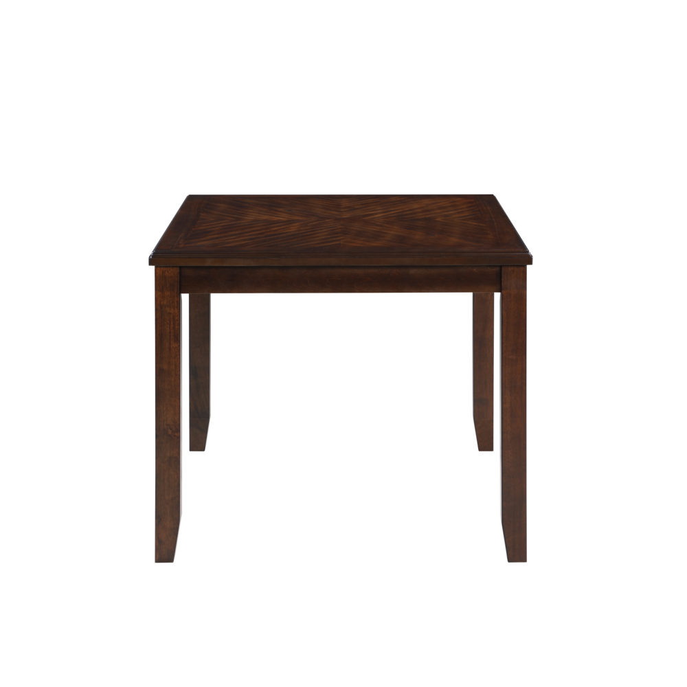 Gia 5-Piece 48" Wood Rectangular Dining Set with 4 Chairs in Cherry. Picture 8