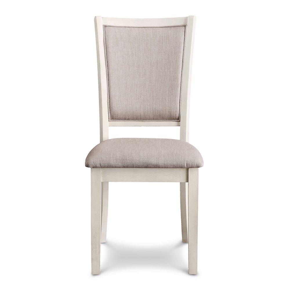 Amy Wood Dining Chair in Bisque (Set of 4). Picture 2