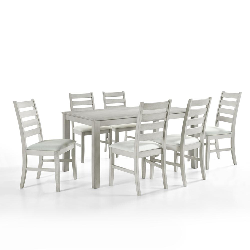 Furniture Pascal Wood Dining Chair in Driftwood (Set of 2). Picture 8