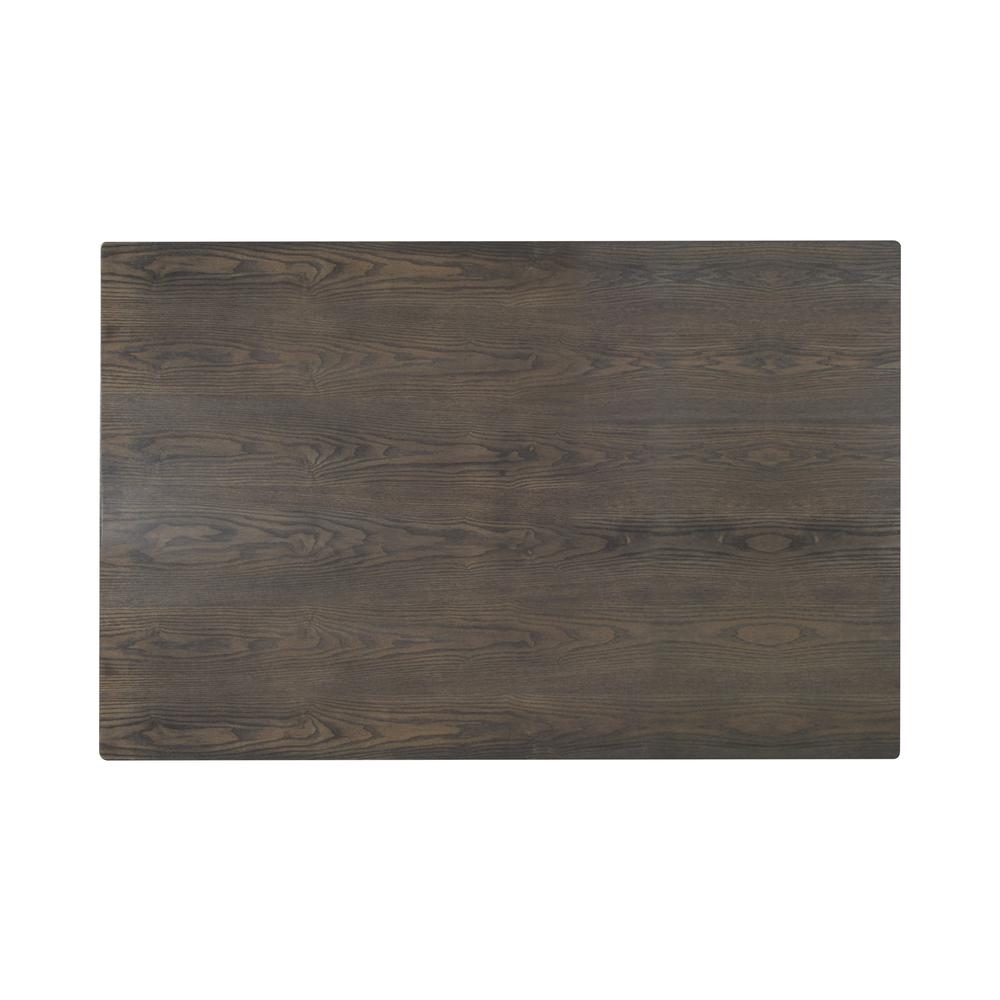 Julius 66" Rectangle Dining Table-Walnut. Picture 6