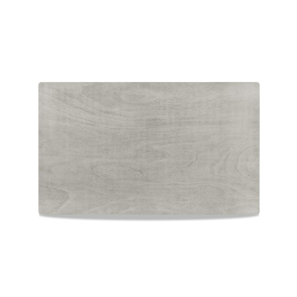 Furniture Pascal 59" Wood Rectangle Counter Table in Driftwood. Picture 4