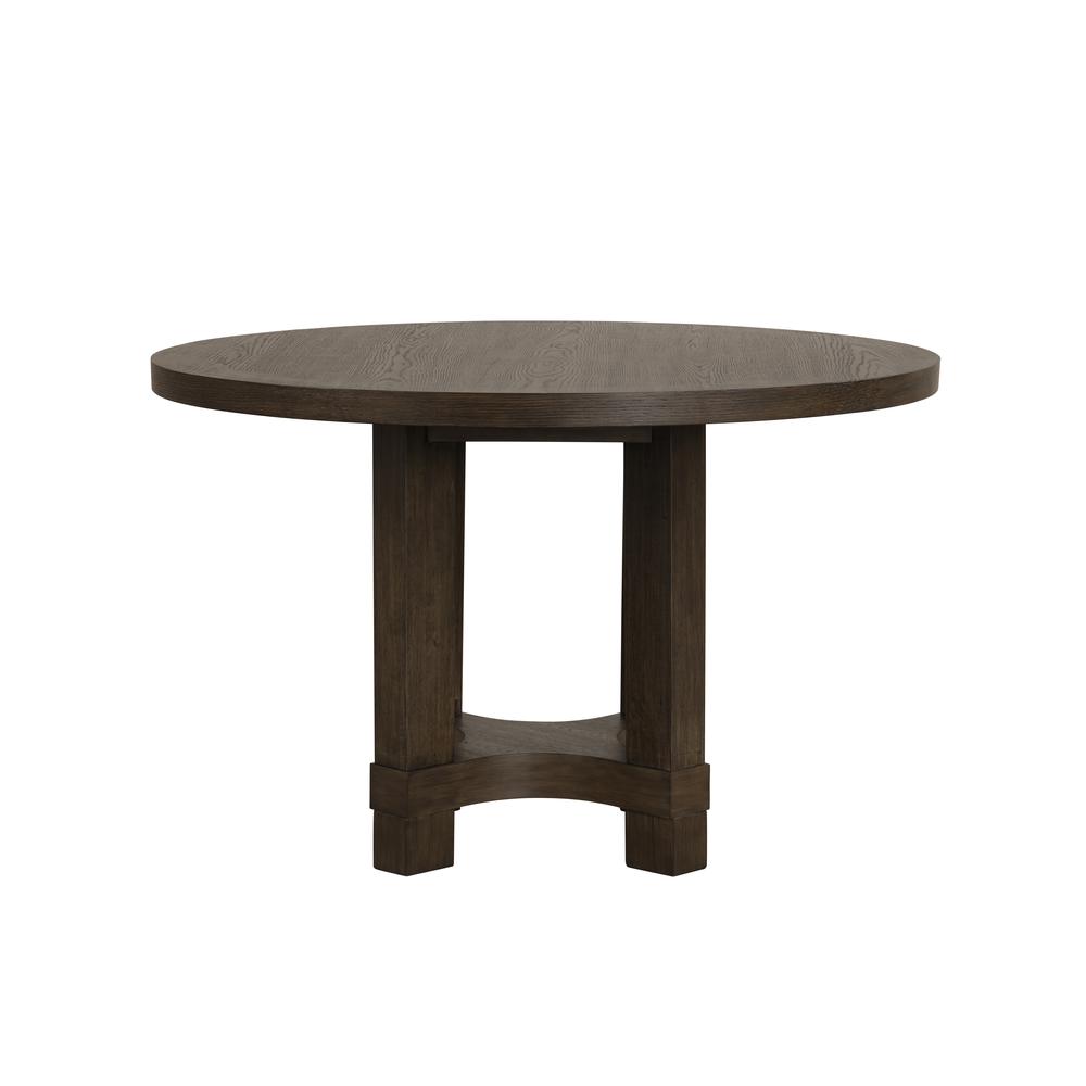 Cityscape Round Dining Table-Walnut. Picture 2