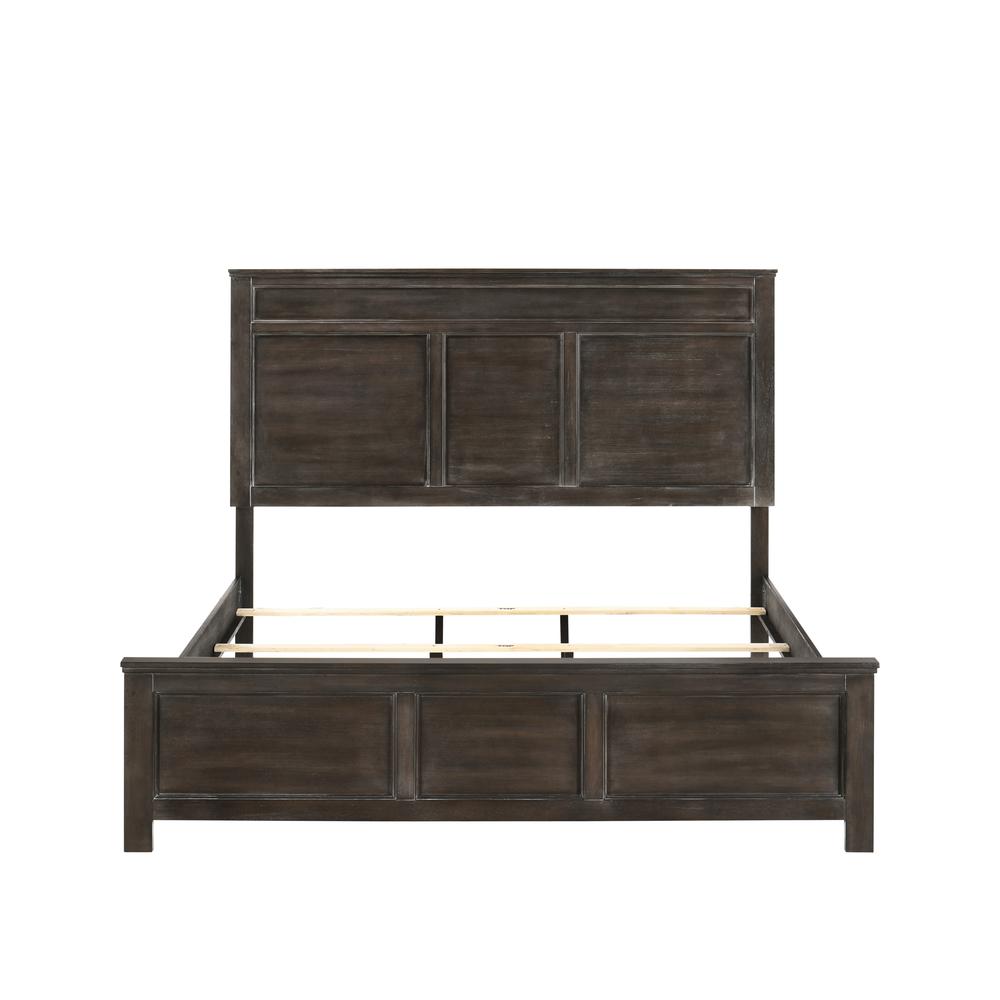 Furniture Andover Contemporary Solid Wood 6/0 Wk Bed in Nutmeg. Picture 3