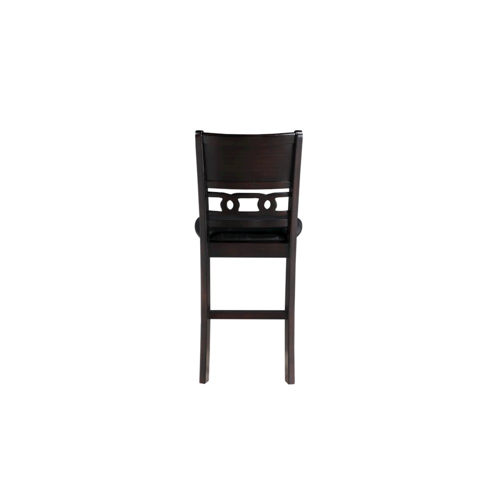 Gia Wood Counter Dining Chair in Ebony (Set of 6). Picture 7