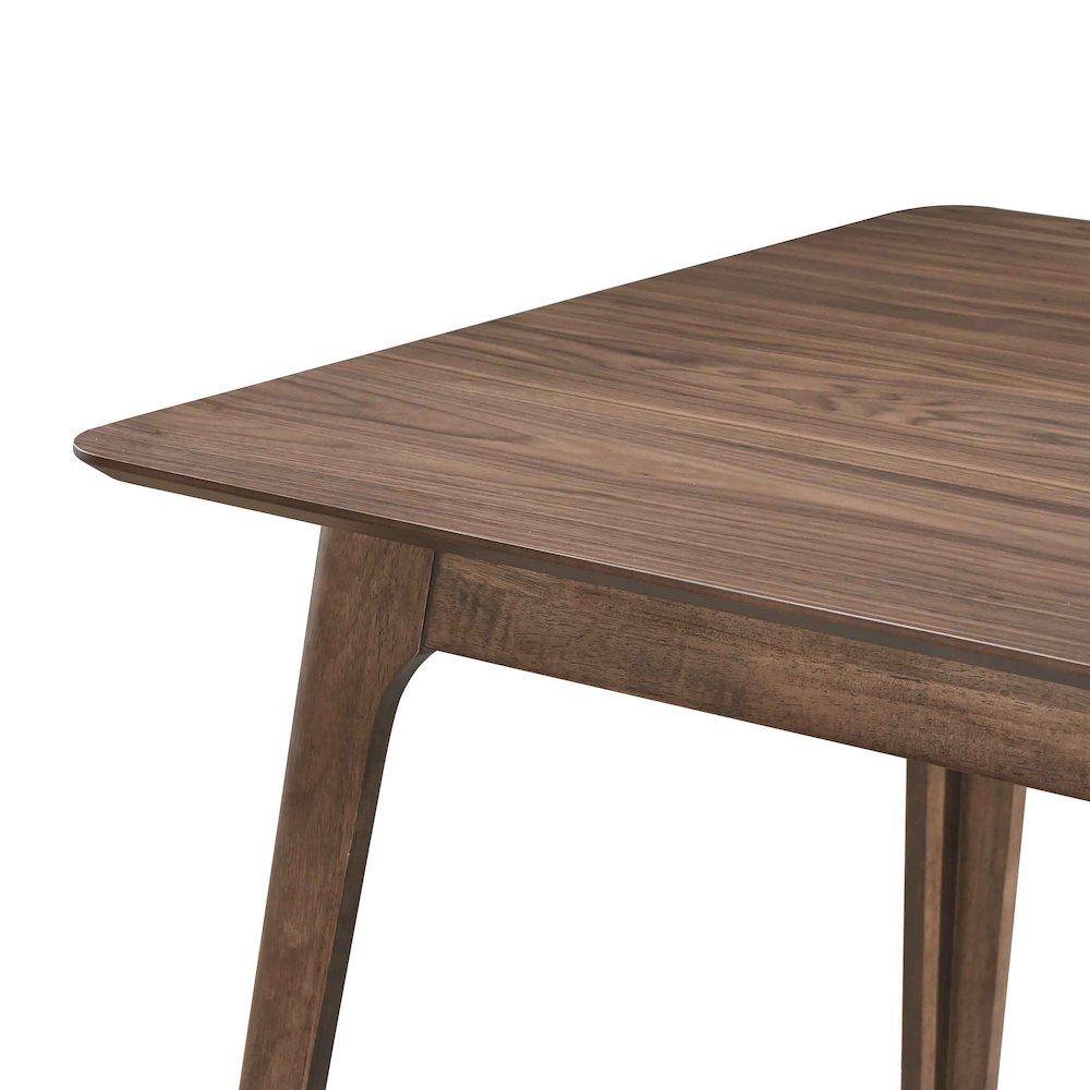 Oscar Wood Counter Height Table in Walnut. Picture 5
