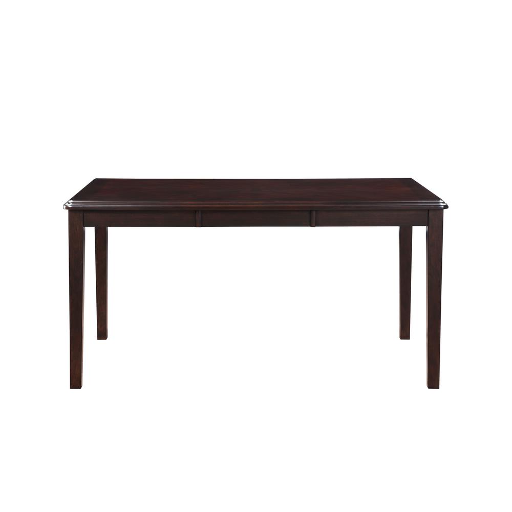 Gia 5-Piece 60" Wood Rectangular Dining Set with 4 Chairs in Ebony. Picture 9