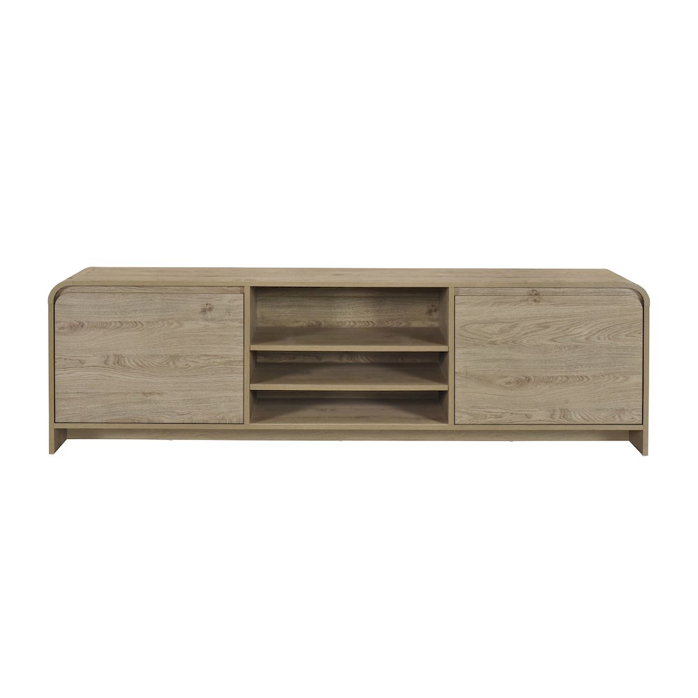 Mara Wood Natural TV Stand. Picture 2