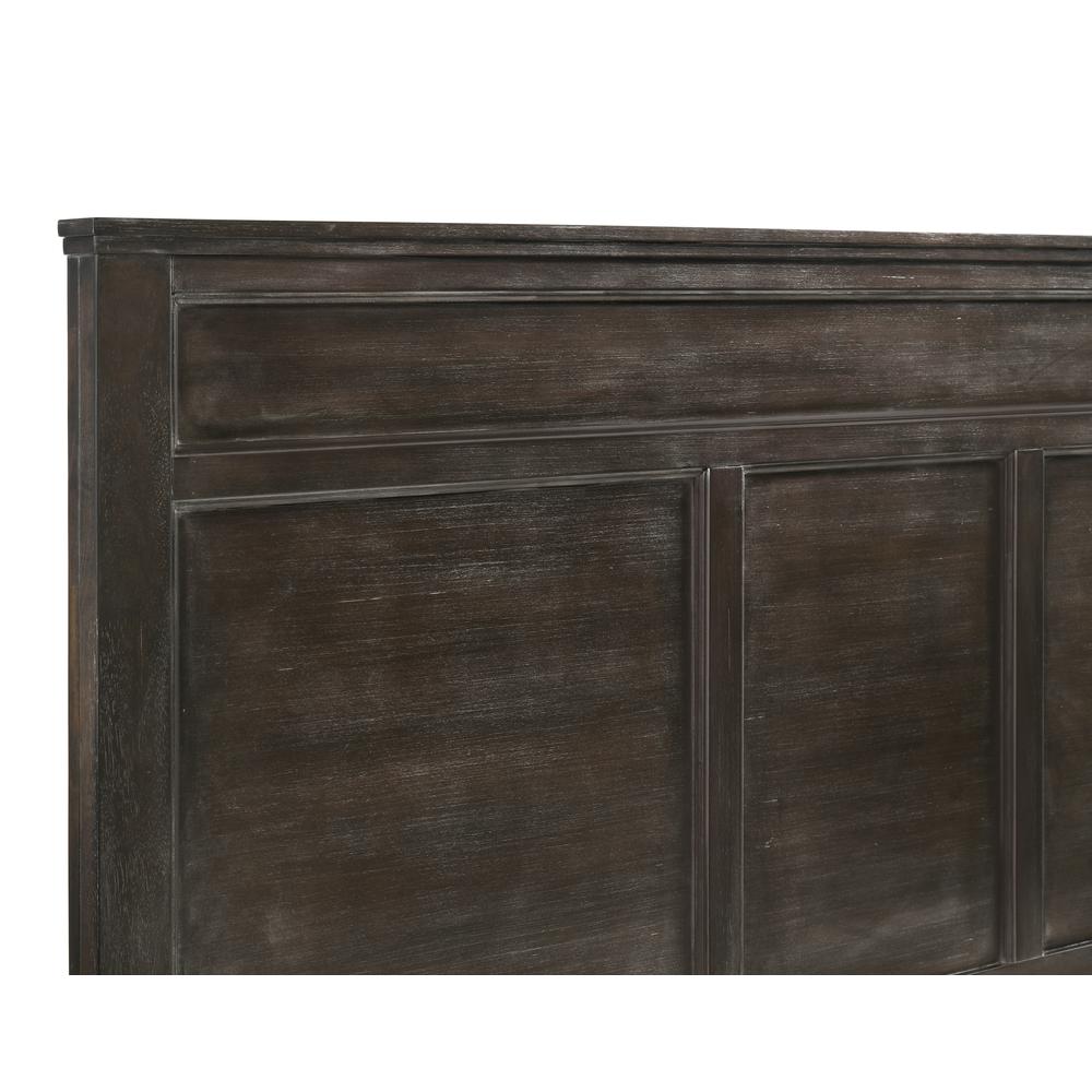 Furniture Andover Contemporary Solid Wood 6/0 Wk Bed in Nutmeg. Picture 4