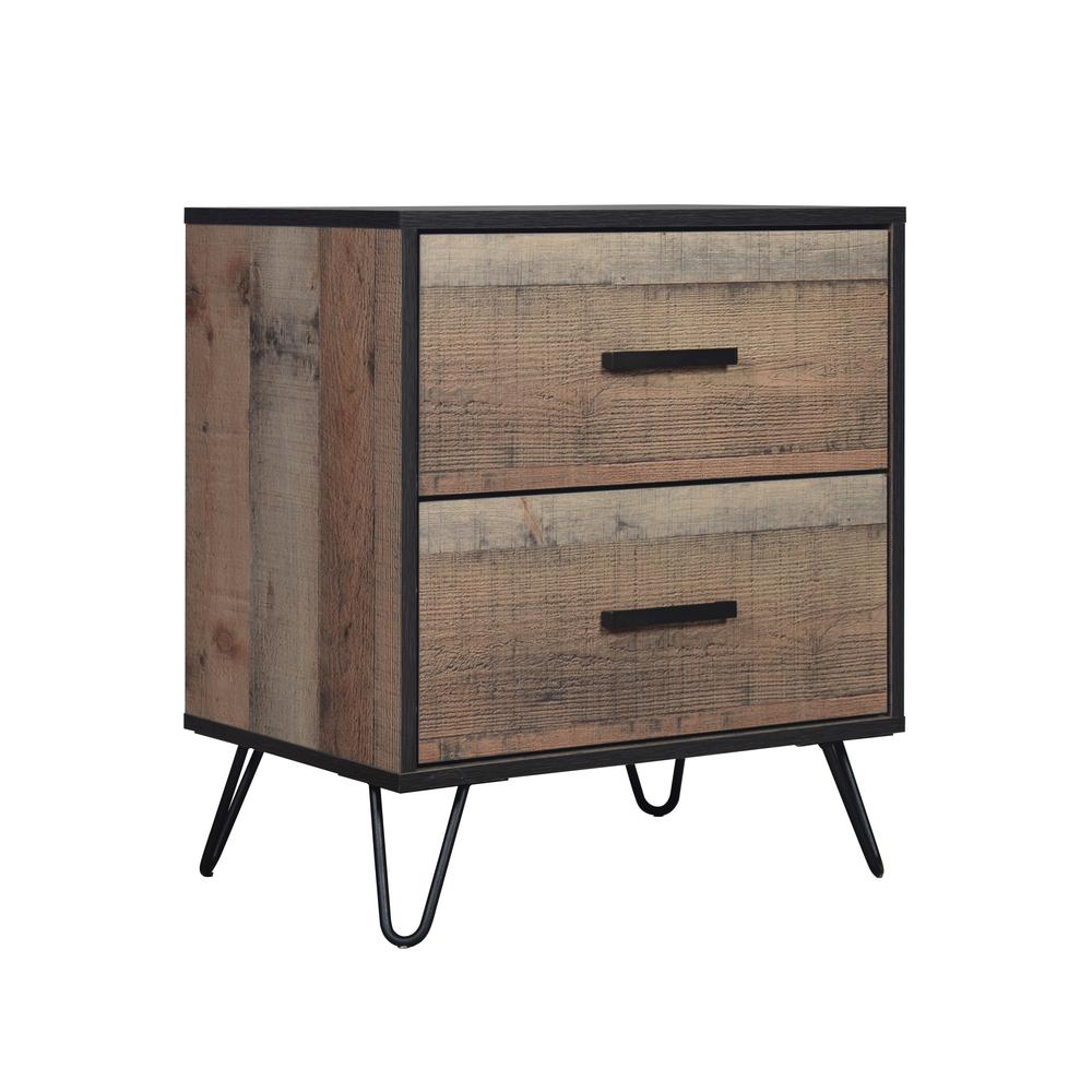 Elk River Nightstand- Rustic. Picture 1