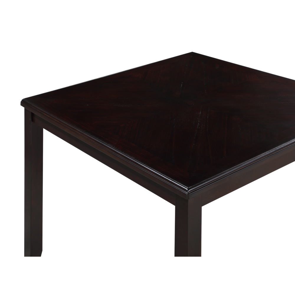 Furniture Gia 5-Piece Transitional Wood Counter Set in Ebony. Picture 7