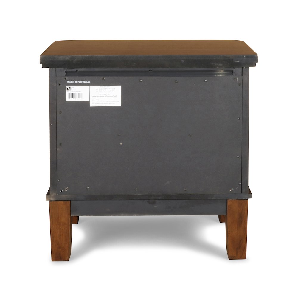 Cagney Wood Nightstand in Chestnut (Set of 2). Picture 7