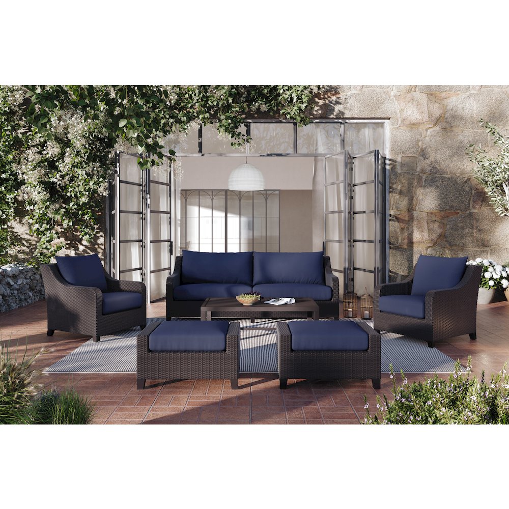 Skye Set Of 2 Ottomans-Blue. Picture 7