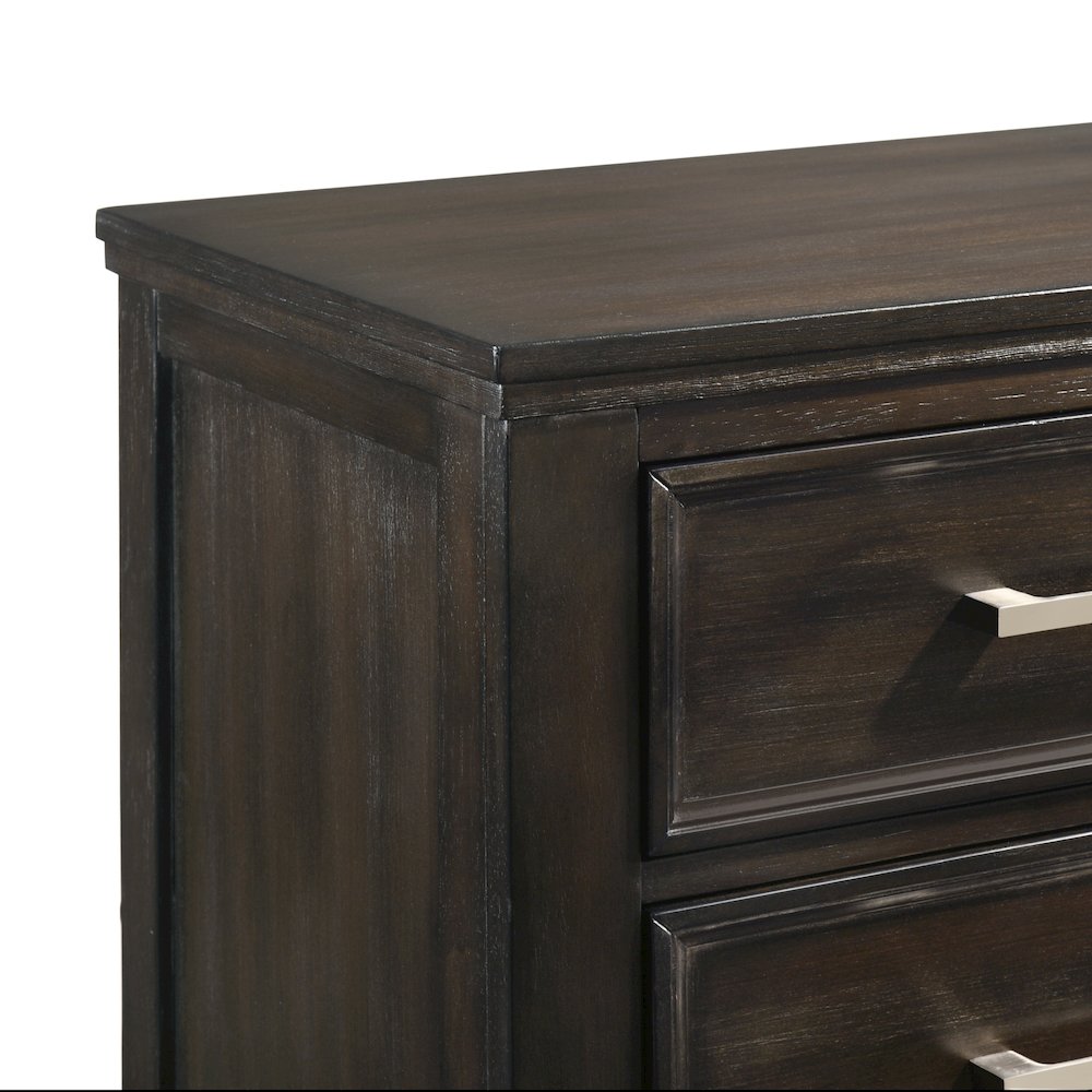 Andover Wood Nightstand in Nutmeg Brown (Set of 2). Picture 6