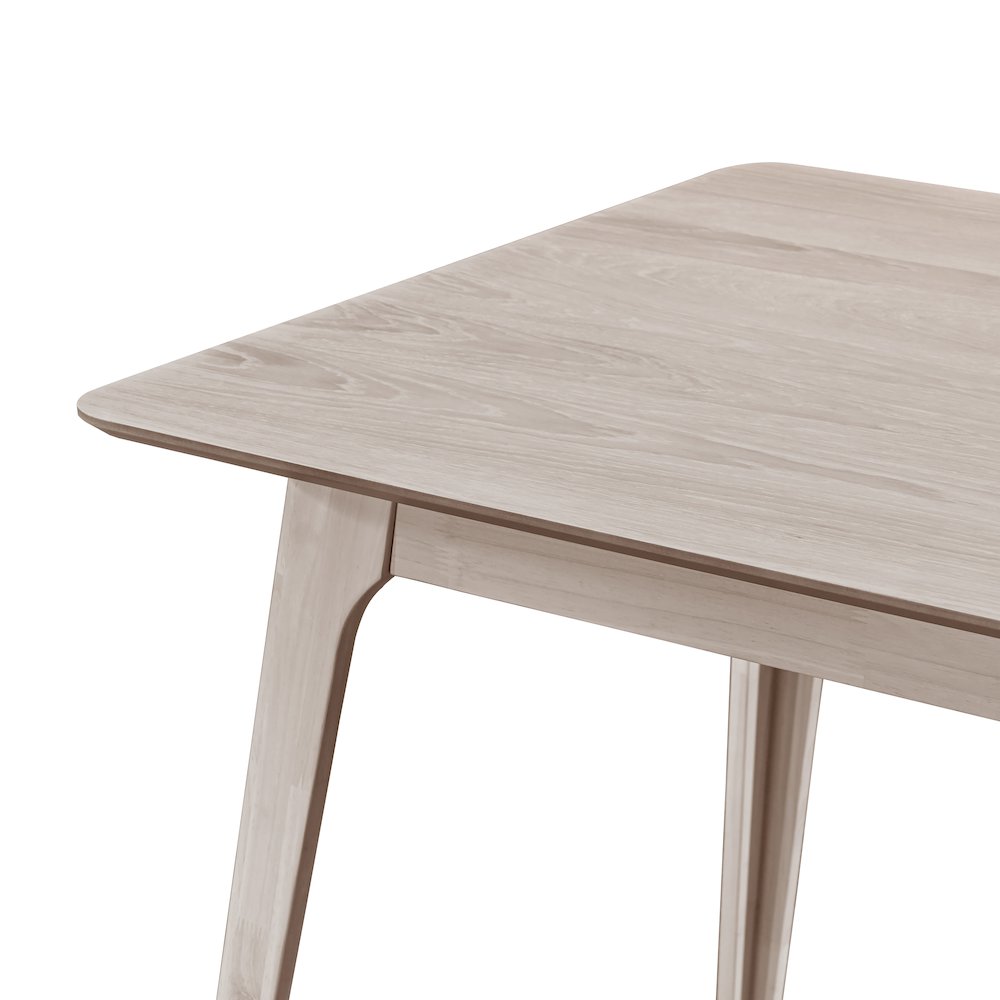 Oscar Wood Counter Height Table in White Ash. Picture 6