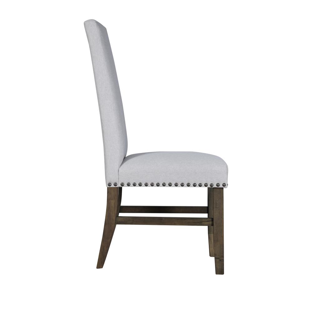 Julius Upholstered Dining Chair (2 Per Carton)-Walnut. Picture 4