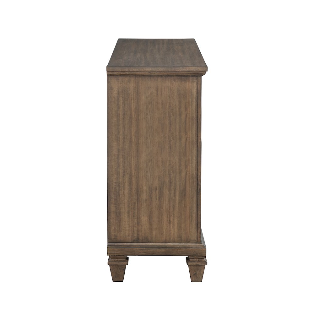 Mariana Wood 9-Drawer Dresser, Vintage Mocha. Picture 4