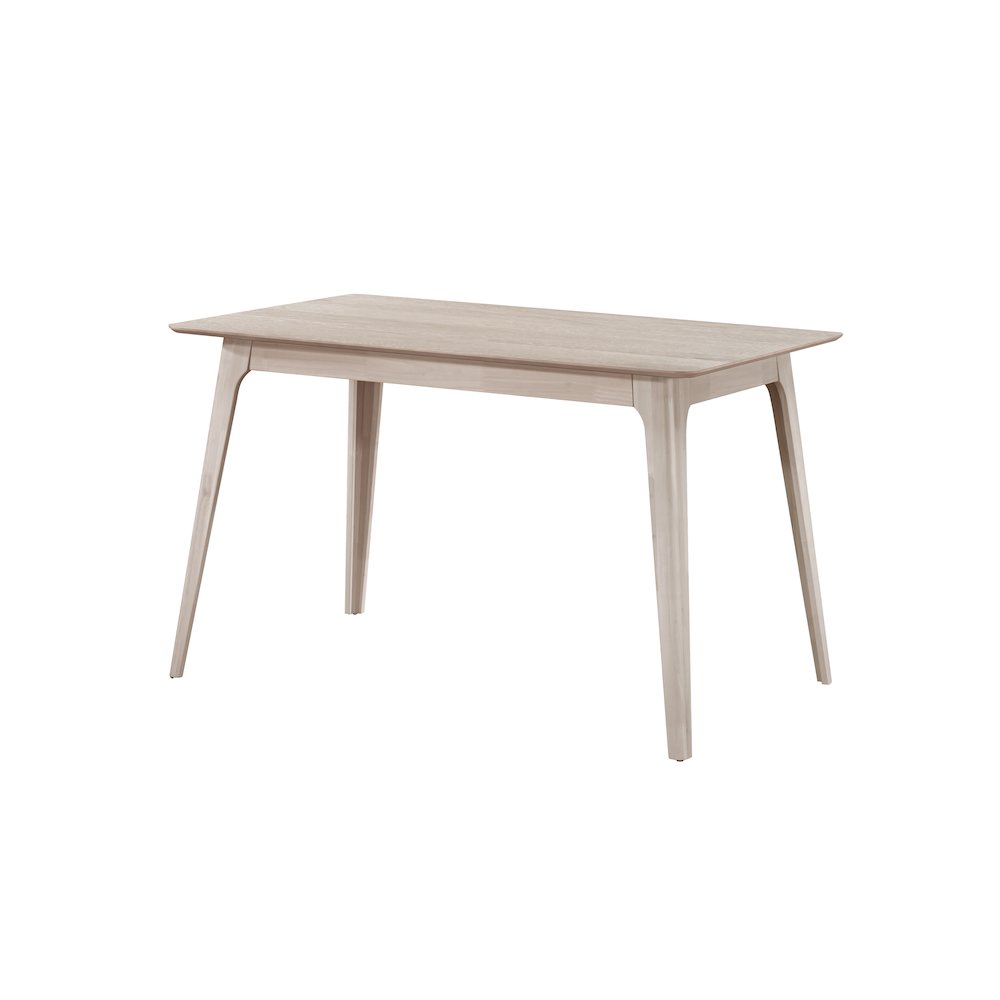 Oscar Wood Counter Height Table in White Ash. Picture 1