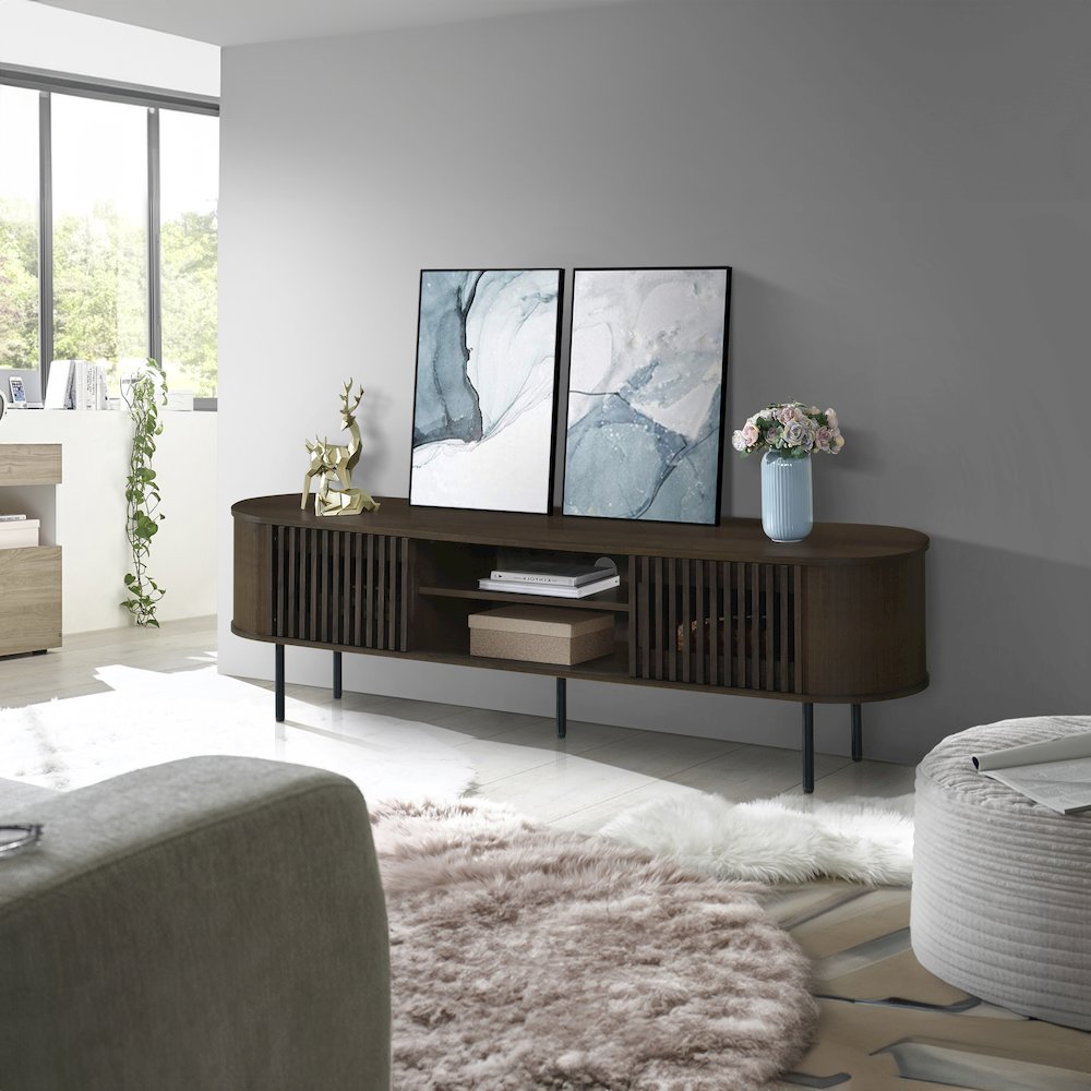 Brax Walnut TV Stand. Picture 5