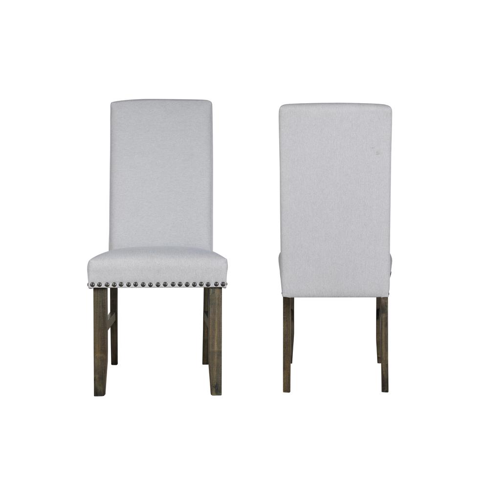 Julius Upholstered Dining Chair (2 Per Carton)-Walnut. Picture 1