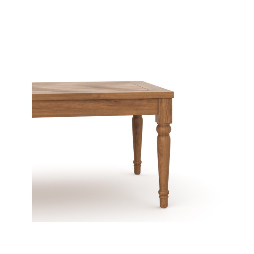 Savannah 4-piece Wood Patio Conversation Set in Natural/White. Picture 6