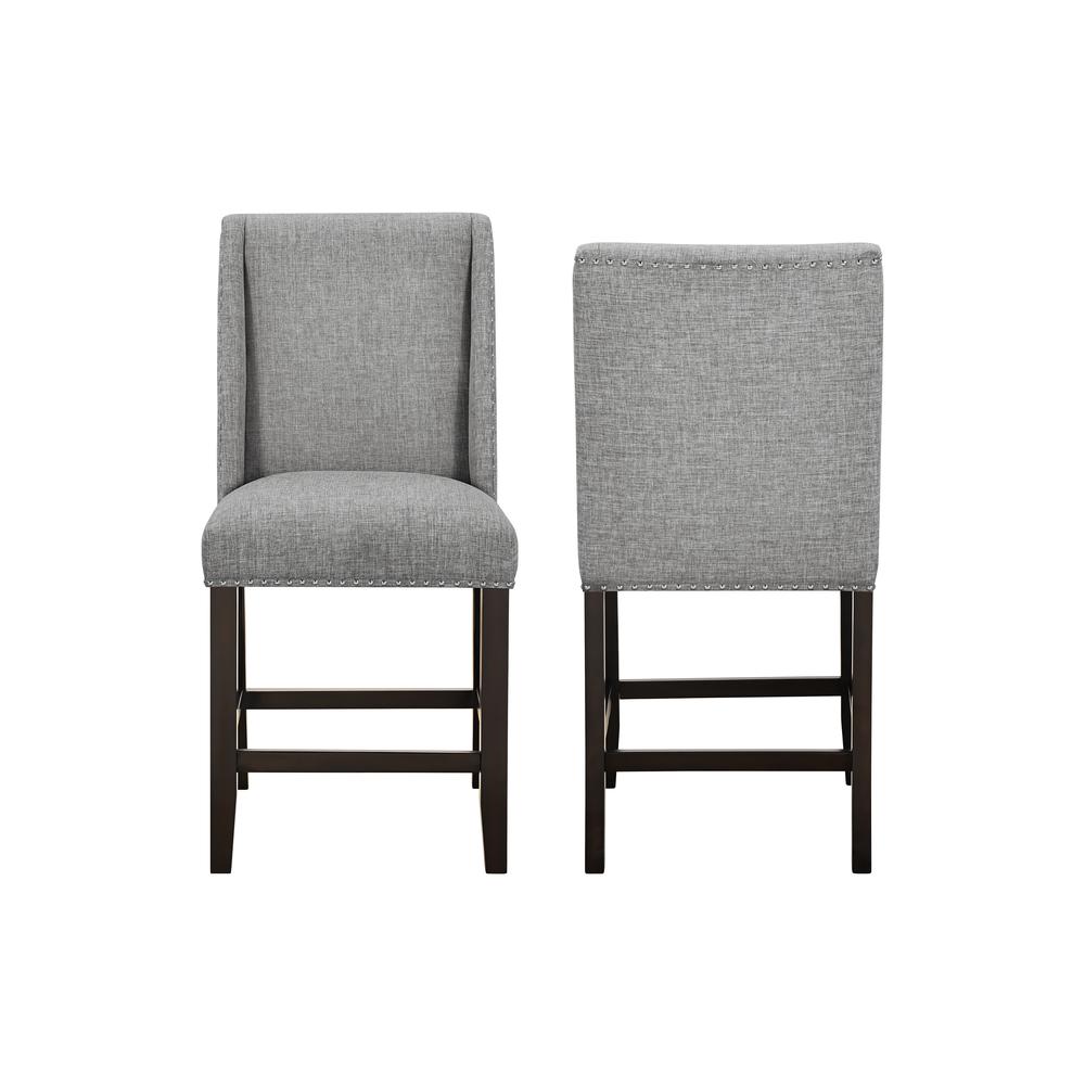 Faust Counter Chair (2 Per Carton)-Gray. Picture 1
