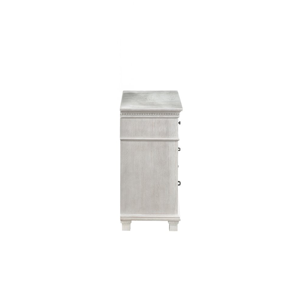 Silver Sands Wood 7-Drawer Dresser in Gray. Picture 4