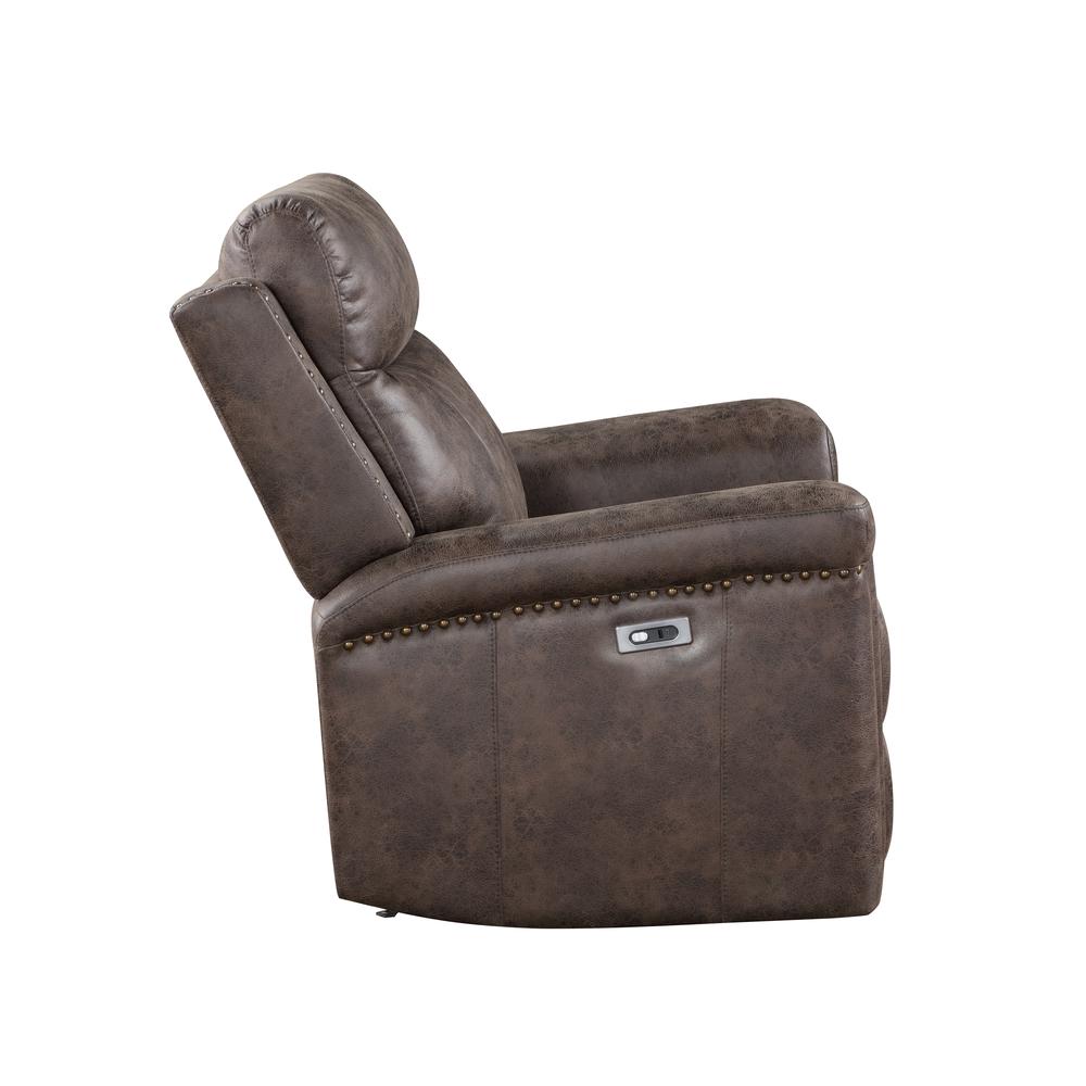 Quade Glider Recliner W/Pwr Fr-Mocha. Picture 3