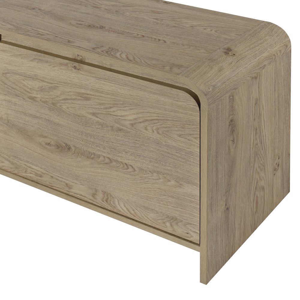 Mara Wood Natural TV Stand. Picture 6