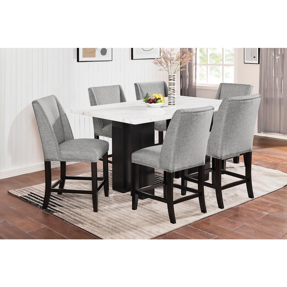 Faust Counter Chair (2 Per Carton)-Gray. Picture 7