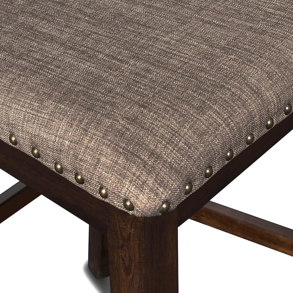 Bixby Wood Counter Chair in Espresso Brown (Set of 4). Picture 8
